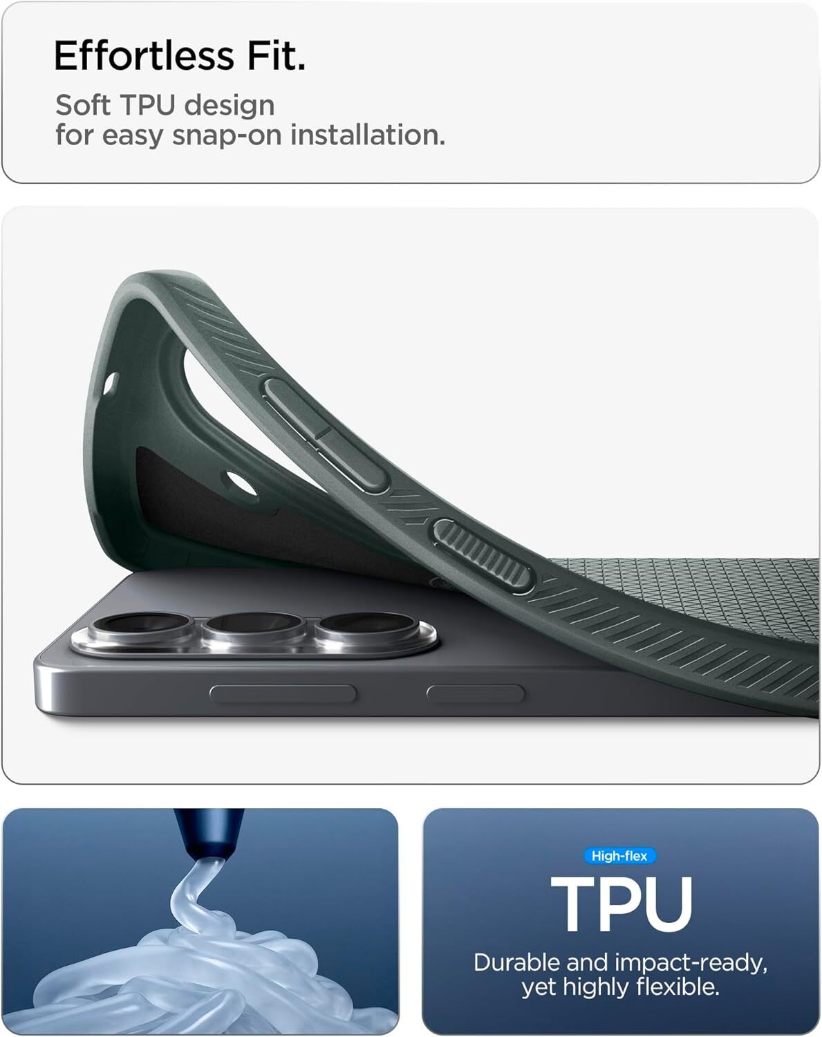 Spigen Liquid Air MagFit Samsung Galaxy S26 Plus Hoesje MagSafe Groen afbeelding 6