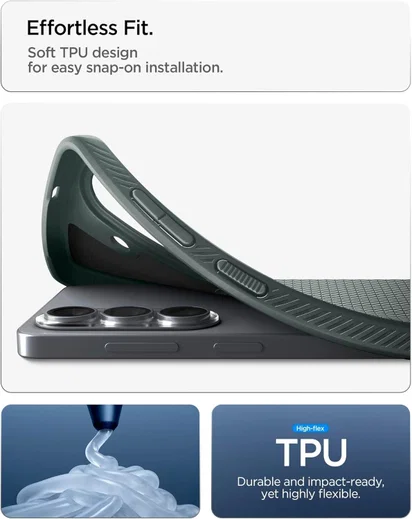 Spigen Liquid Air MagFit Samsung Galaxy S26 Plus Hoesje MagSafe Groen afbeelding 6