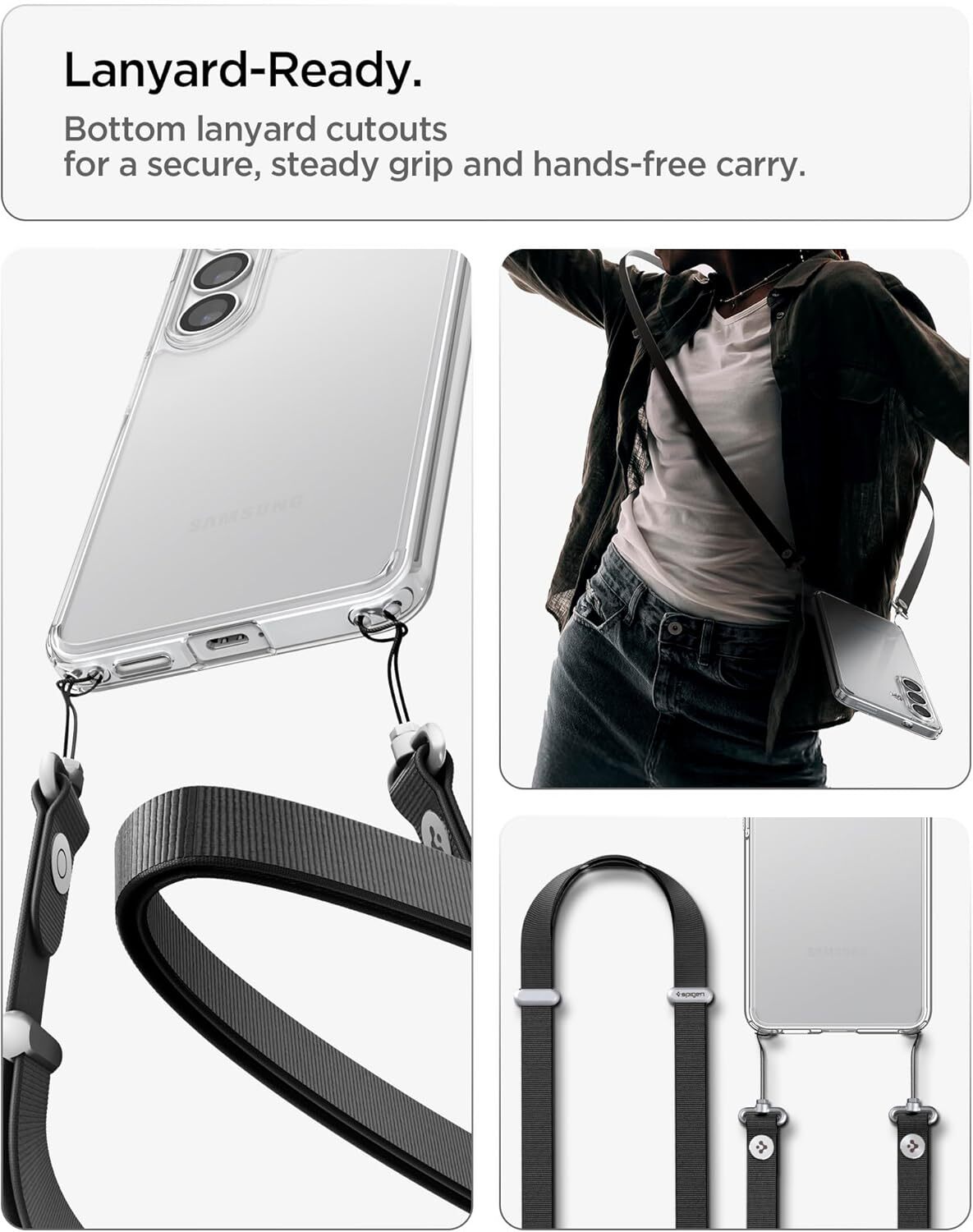 Spigen Ultra Hybrid Samsung Galaxy S26 Plus Hoesje Back Cover Transparant afbeelding 8