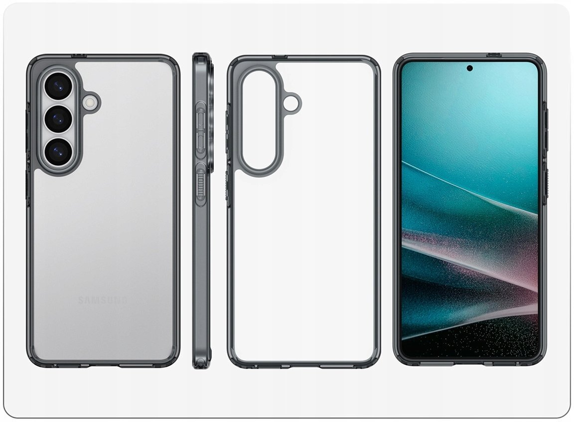 Spigen Ultra Hybrid Samsung Galaxy S26 Plus Hoesje Back Cover Transparant Grijs afbeelding 9