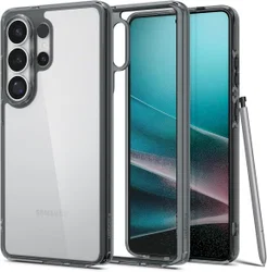 Spigen Ultra Hybrid Samsung Galaxy S26 Plus Hoesje Back Cover Transparant Grijs afbeelding