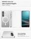 Spigen Ultra Hybrid MagFit Samsung Galaxy S26 Plus Hoesje MagSafe Clear Wit afbeelding 4