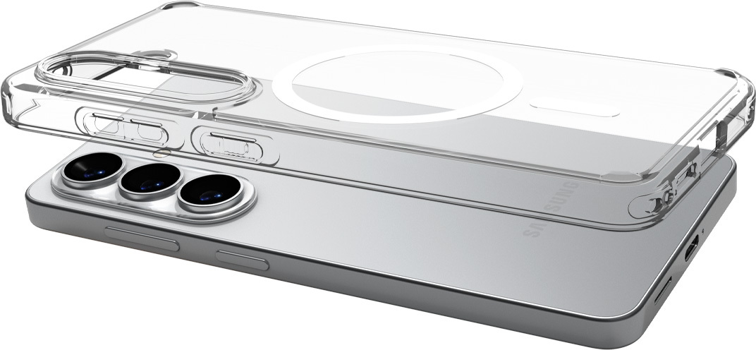 Spigen Ultra Hybrid MagFit Samsung Galaxy S26 Plus Hoesje MagSafe Clear Wit afbeelding 16