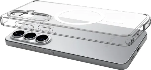 Spigen Ultra Hybrid MagFit Samsung Galaxy S26 Plus Hoesje MagSafe Clear Wit afbeelding 16