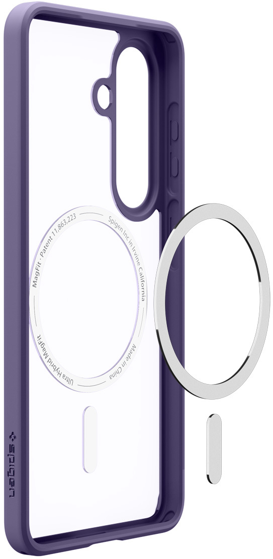 Spigen Ultra Hybrid MagFit Samsung Galaxy S26 Plus Hoesje MagSafe Paars afbeelding 12