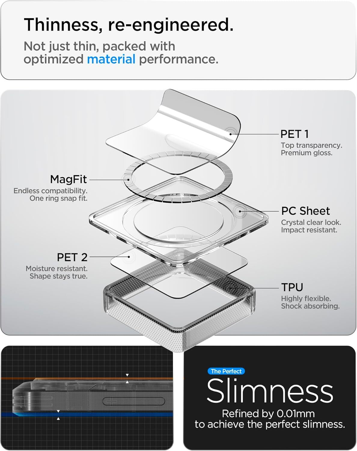 Spigen Ultra Hybrid MagFit Samsung Galaxy S26 Plus Hoesje MagSafe Matte Zwart afbeelding 6