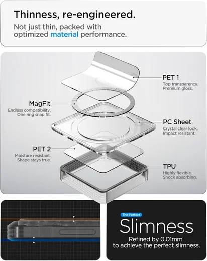 Spigen Ultra Hybrid MagFit Samsung Galaxy S26 Plus Hoesje MagSafe Matte Zwart afbeelding 6