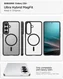 Spigen Ultra Hybrid MagFit Samsung Galaxy S26 Plus Hoesje MagSafe Matte Zwart afbeelding 4