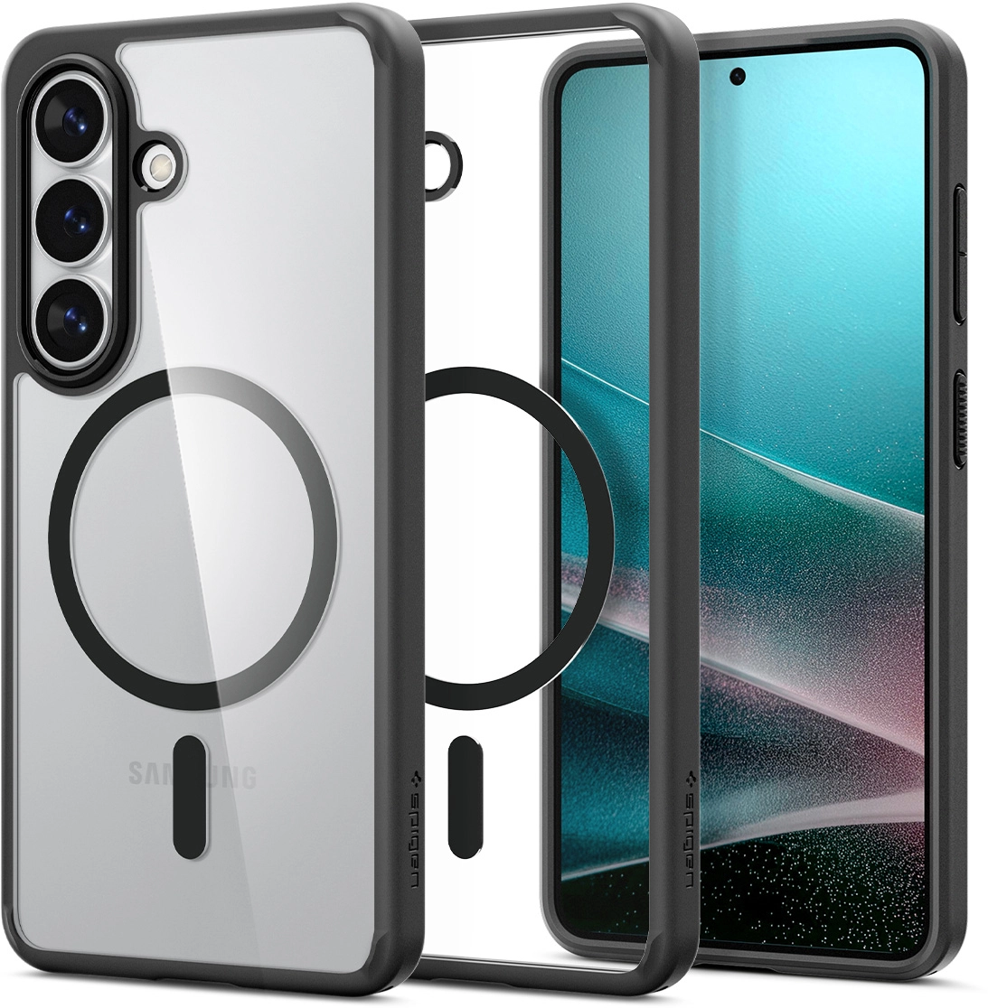 Spigen Ultra Hybrid MagFit Samsung Galaxy S26 Plus Hoesje MagSafe Matte Zwart afbeelding 10