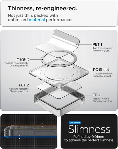 Spigen Ultra Hybrid MagFit Samsung Galaxy S26 Plus Hoesje MagSafe Zero One Wit afbeelding 7