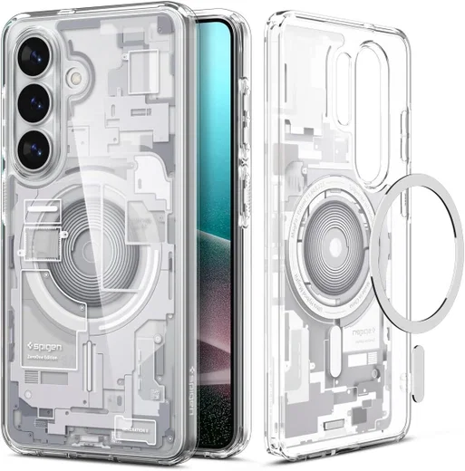 Spigen Ultra Hybrid MagFit Samsung Galaxy S26 Plus Hoesje MagSafe Zero One Wit afbeelding 1