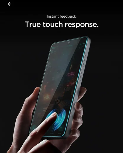 Spigen EZ Fit GLAS.tR Samsung Galaxy S26 Plus Screen Protector 2-Pack afbeelding 6