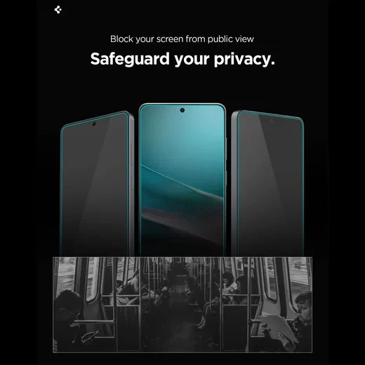 Spigen EZ Fit GLAS.tR Samsung Galaxy S26 Plus Privacy Glass 2-Pack afbeelding 9