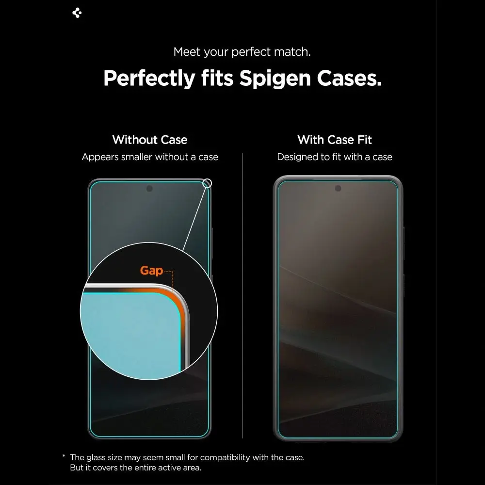 Spigen EZ Fit GLAS.tR Samsung Galaxy S26 Plus Privacy Glass 2-Pack afbeelding 8