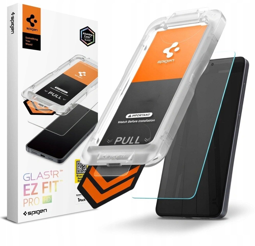 Spigen EZ Fit GLAS.tR Samsung Galaxy S26 Plus Screen Protector 1-Pack afbeelding 1
