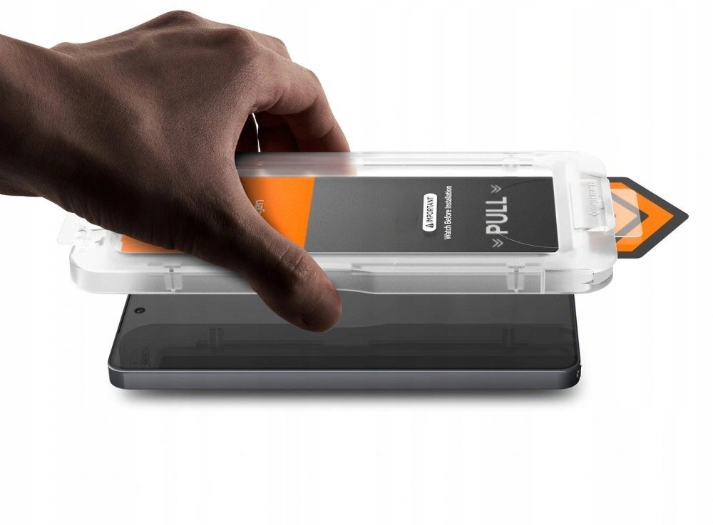 Spigen EZ Fit GLAS.tR Samsung Galaxy S26 Plus Screen Protector 1-Pack afbeelding 5