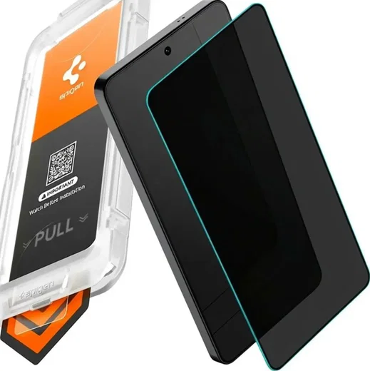 Spigen EZ Fit GLAS.tR Samsung Galaxy S26 Plus Privacy Glass 1-Pack afbeelding 2
