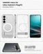 Spigen Ultra Hybrid S MagFit Samsung Galaxy S26 Hoesje Transparant Wit afbeelding 3