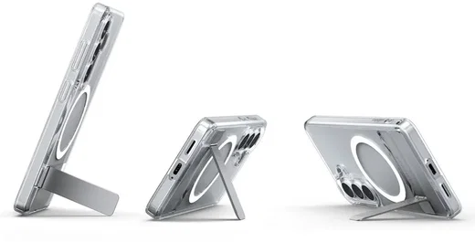 Spigen Ultra Hybrid S MagFit Samsung Galaxy S26 Hoesje Transparant Wit afbeelding 12