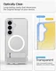 Spigen Ultra Hybrid S MagFit Samsung Galaxy S26 Hoesje Transparant Wit afbeelding 8