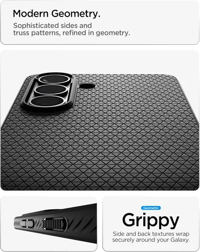 Spigen Liquid Air Samsung Galaxy S26 Hoesje Back Cover Matte Zwart afbeelding 6