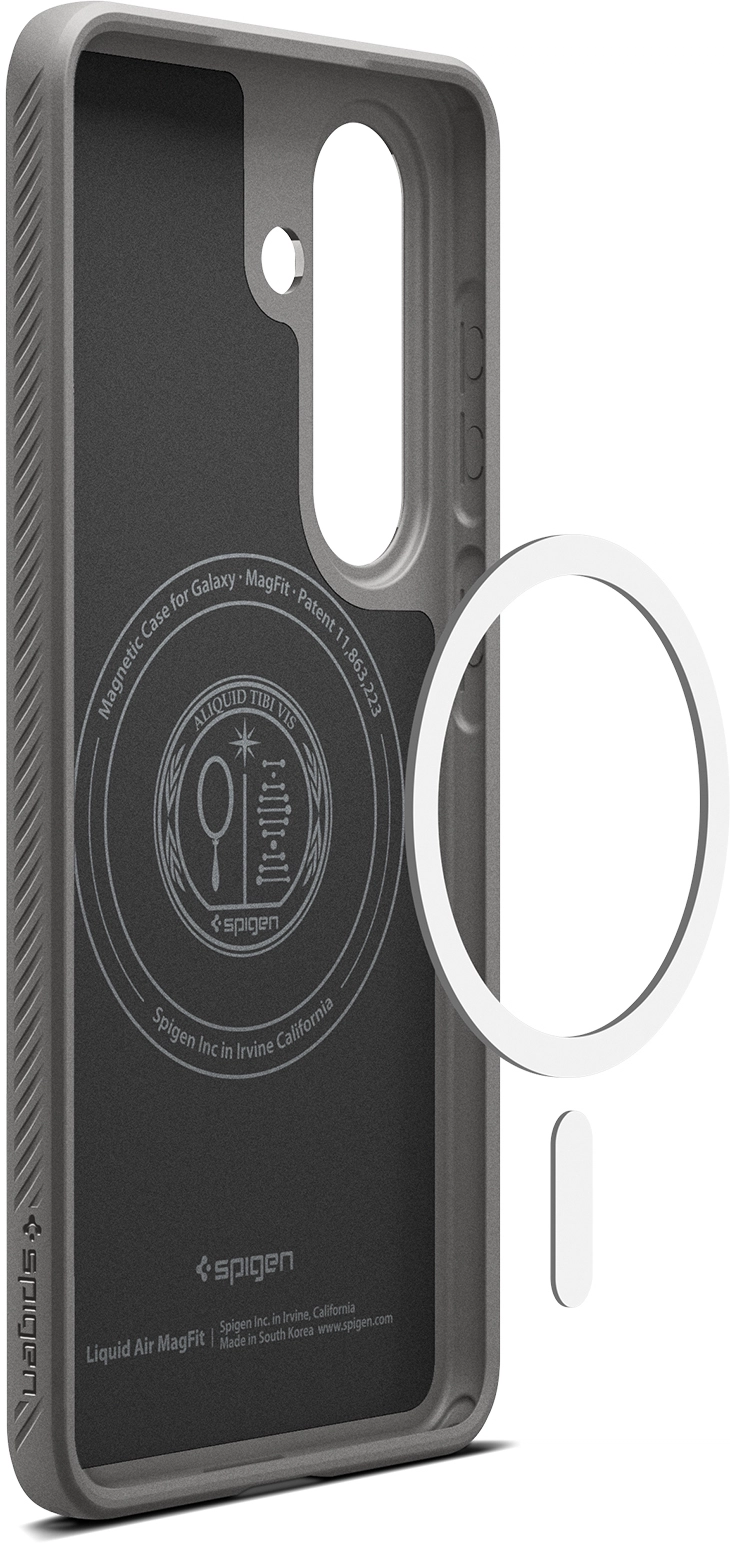 Spigen Liquid Air MagFit Samsung Galaxy S26 Hoesje MagSafe Grijs afbeelding 13