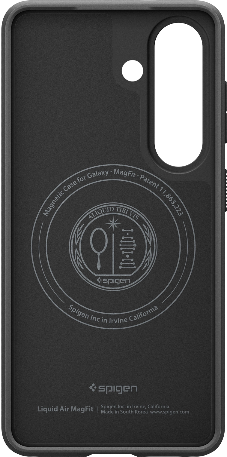 Spigen Liquid Air MagFit Samsung Galaxy S26 Hoesje MagSafe Matte Zwart afbeelding 11