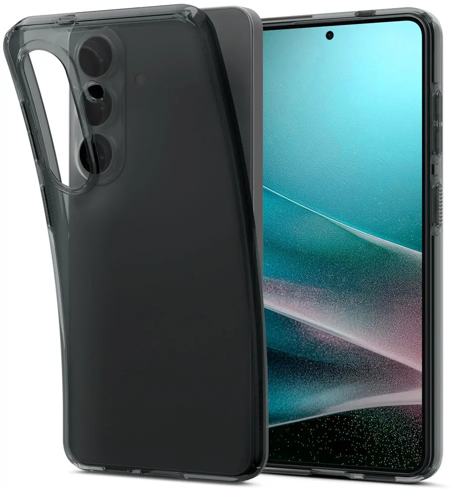 Spigen Liquid Crystal Samsung Galaxy S26 Hoesje Back Cover Transparant Zwart afbeelding 1