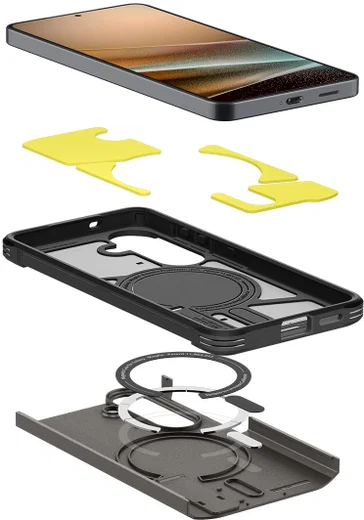 Spigen Tough Armor Samsung Galaxy S26 Hoesje MagSafe Back Cover Gunmetal afbeelding 13