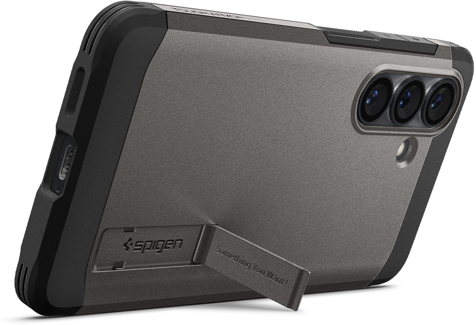 Spigen Tough Armor Samsung Galaxy S26 Hoesje MagSafe Back Cover Gunmetal afbeelding 2
