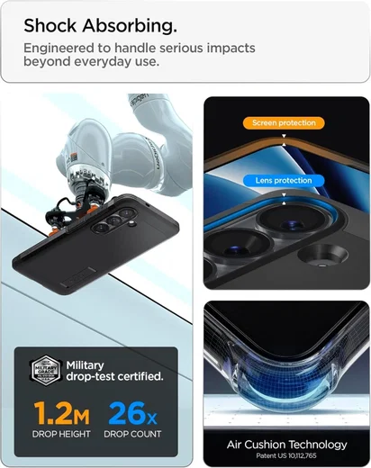 Spigen Tough Armor Samsung Galaxy S26 Hoesje MagSafe Back Cover Zwart afbeelding 7