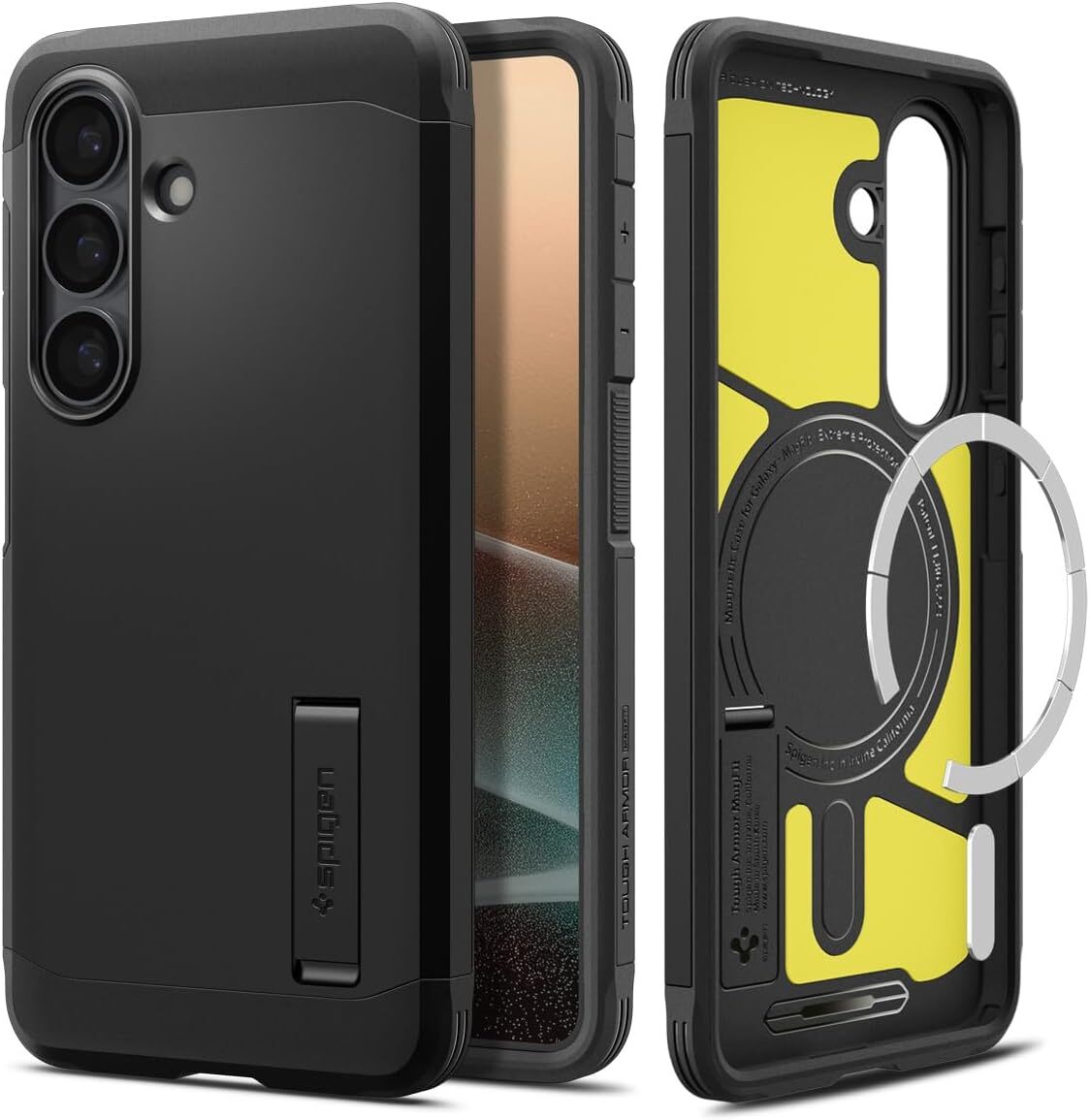 Spigen Tough Armor Samsung Galaxy S26 Hoesje MagSafe Back Cover Zwart afbeelding 1