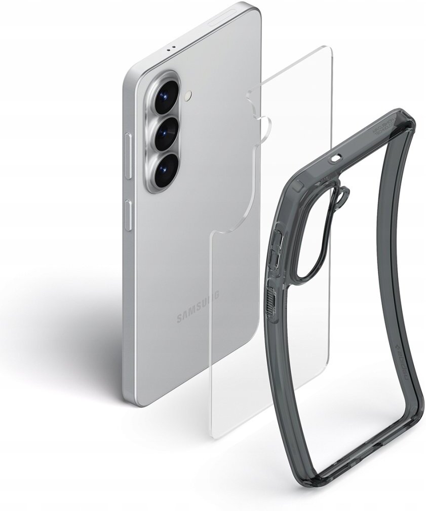 Spigen Ultra Hybrid Samsung Galaxy S26 Hoesje Back Cover Transparant Grijs afbeelding 7