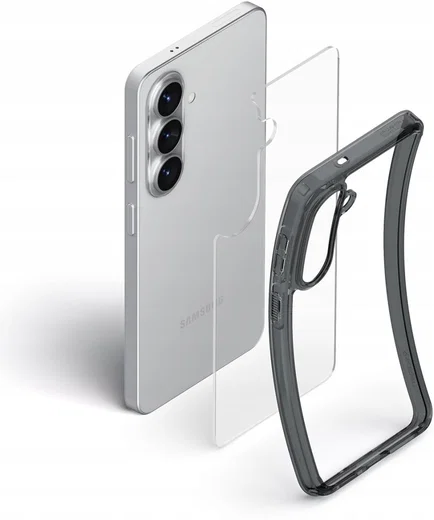 Spigen Ultra Hybrid Samsung Galaxy S26 Hoesje Back Cover Transparant Grijs afbeelding 7