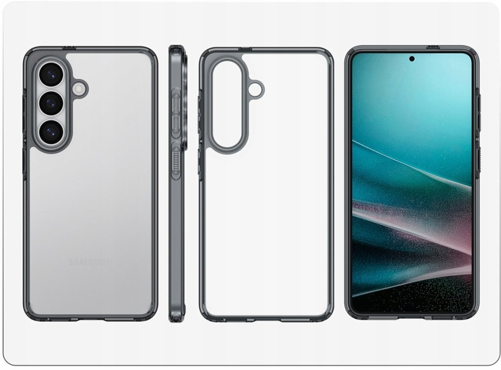Spigen Ultra Hybrid Samsung Galaxy S26 Hoesje Back Cover Transparant Grijs afbeelding 5