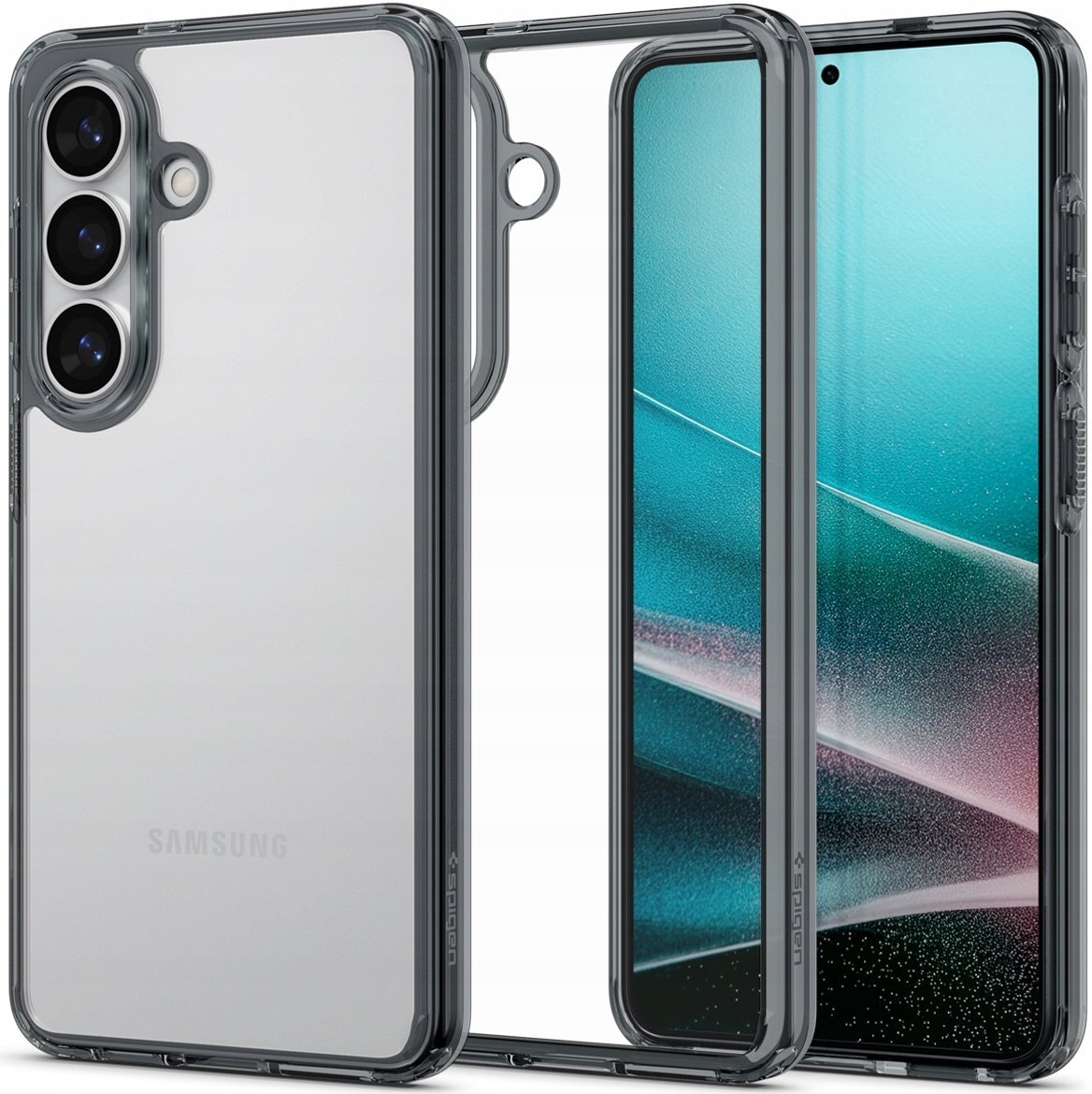 Spigen Ultra Hybrid Samsung Galaxy S26 Hoesje Back Cover Transparant Grijs afbeelding 1
