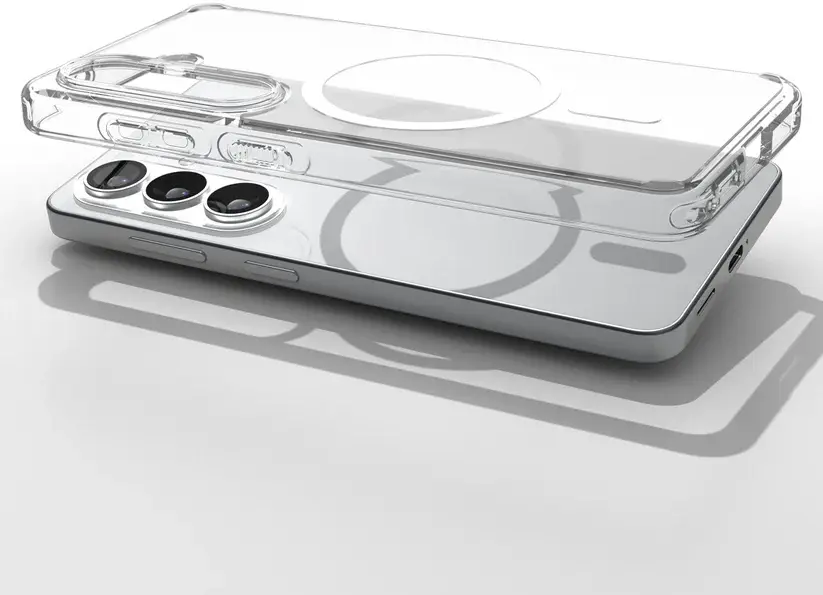 Spigen Ultra Hybrid MagFit Samsung Galaxy S26 Hoesje MagSafe Transparant Wit afbeelding 13