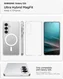 Spigen Ultra Hybrid MagFit Samsung Galaxy S26 Hoesje MagSafe Transparant Wit afbeelding 4