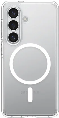 Spigen Ultra Hybrid MagFit Samsung Galaxy S26 Hoesje MagSafe Transparant Wit afbeelding 2