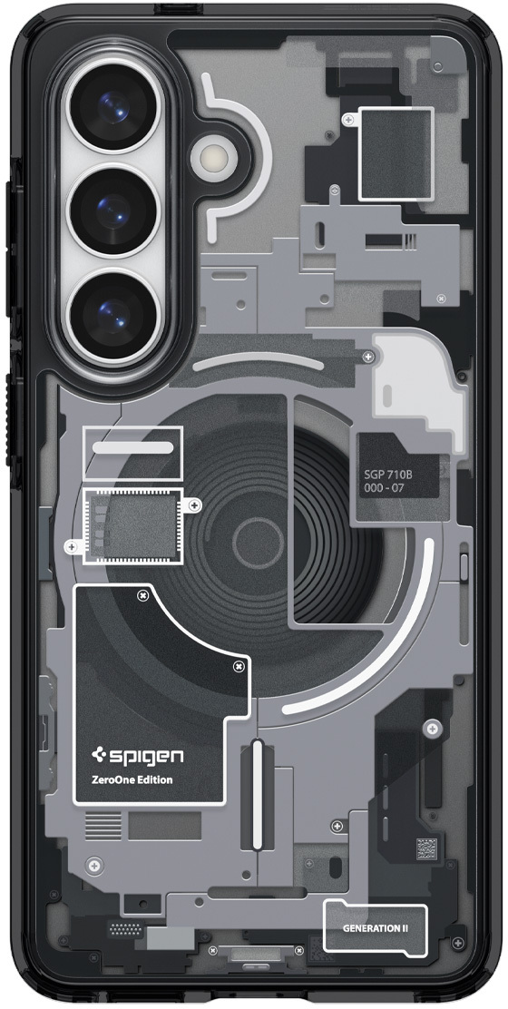 Spigen Ultra Hybrid MagFit Samsung Galaxy S26 Hoesje MagSafe Zero One Zwart afbeelding 2
