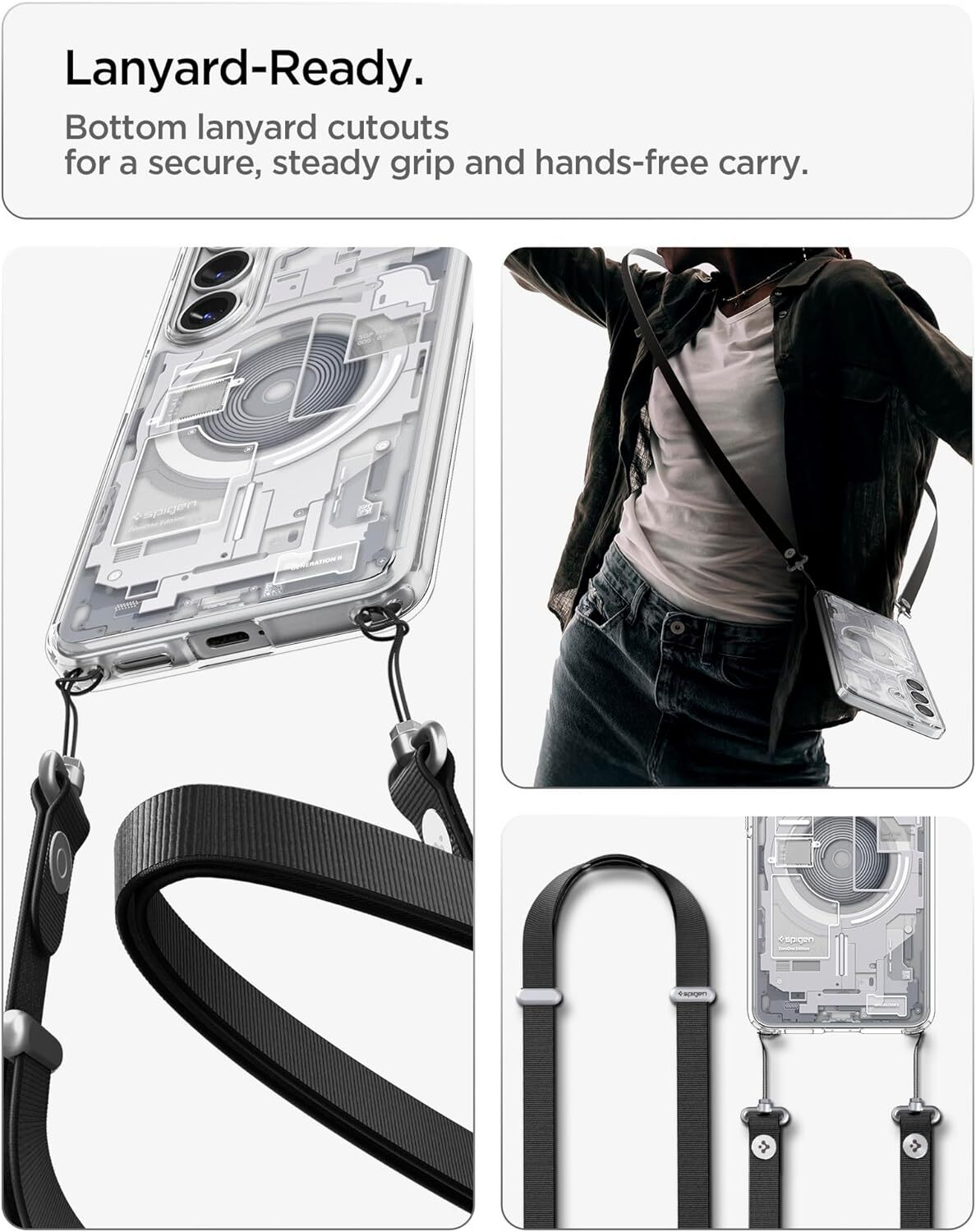 Spigen Ultra Hybrid MagFit Samsung Galaxy S26 Hoesje MagSafe Zero One Wit afbeelding 9