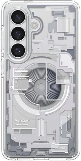Spigen Ultra Hybrid MagFit Samsung Galaxy S26 Hoesje MagSafe Zero One Wit afbeelding 2