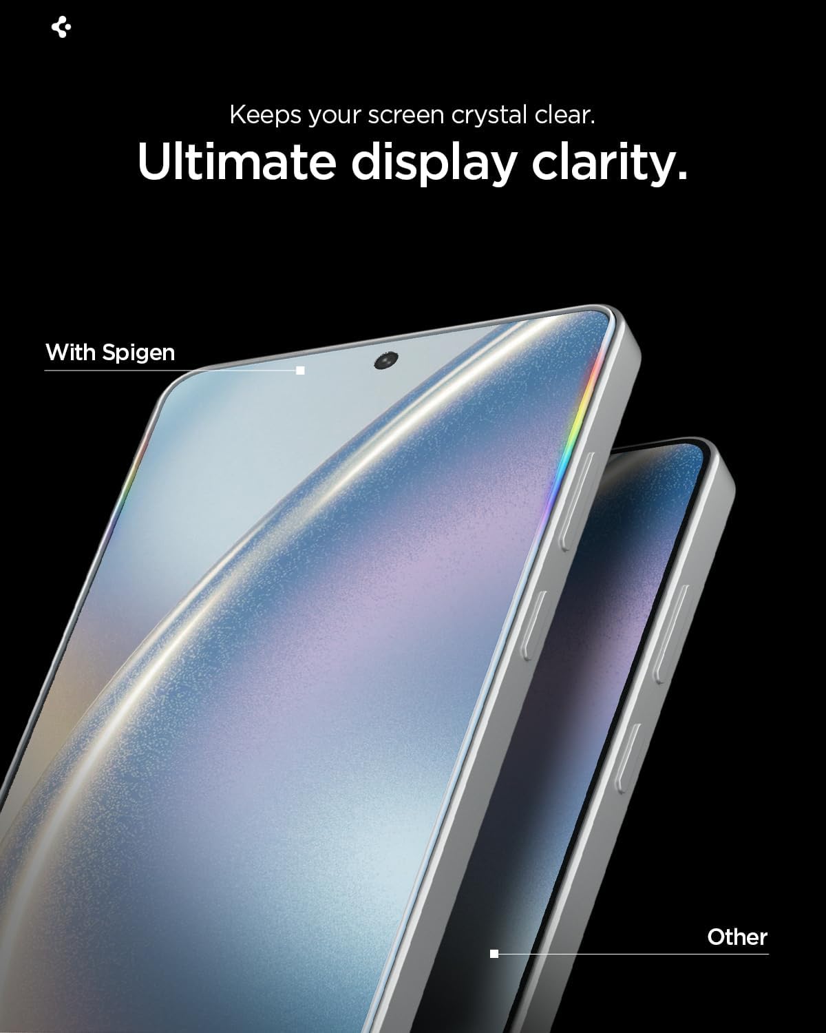 Spigen EZ Fit GLAS.tR Samsung Galaxy S26 Screen Protector 2-Pack afbeelding 8