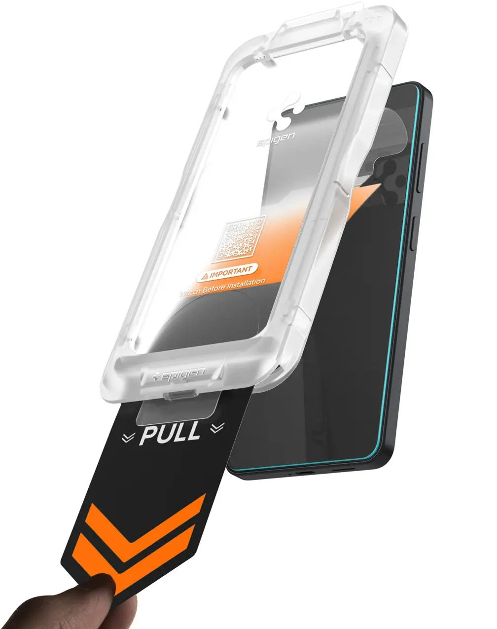 Spigen EZ Fit GLAS.tR Samsung Galaxy S26 Privacy Glass 2-Pack afbeelding 16