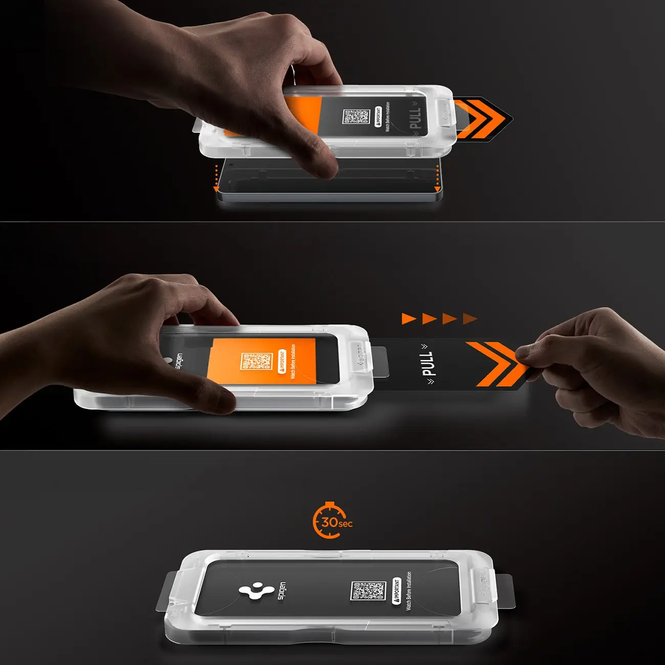 Spigen EZ Fit GLAS.tR Samsung Galaxy S26 Privacy Glass 2-Pack afbeelding 6