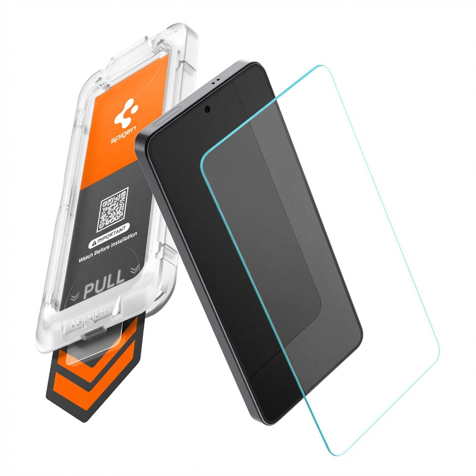 Spigen EZ Fit GLAS.tR Samsung Galaxy S26 Screen Protector 1-Pack afbeelding 2