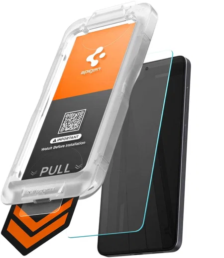Spigen EZ Fit GLAS.tR Samsung Galaxy S26 Screen Protector 1-Pack afbeelding 9