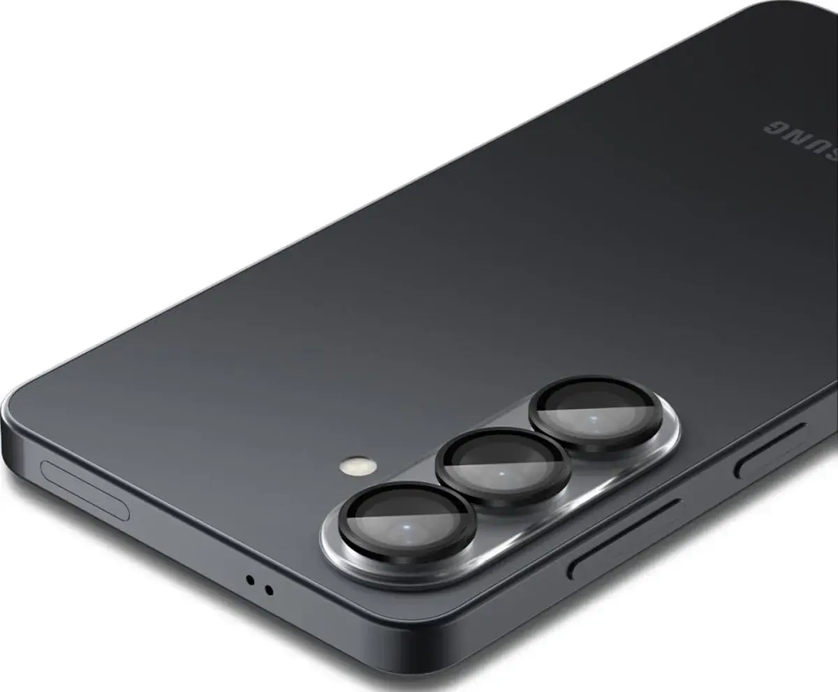 Spigen EZ Fit Optik Pro Samsung Galaxy S26 Camera Lens Protector Zwart (2-Pack) afbeelding 4