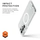 Urban Armor Gear Scout Samsung S26 Plus MagSafe Hoesje Back Cover Transparant afbeelding 4