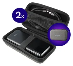 Buddi Sorted Organizer Hoes voor Powerbank & Kabels 2-Pack - Small afbeelding